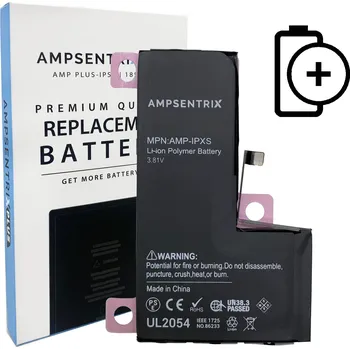 Baterie pro mobilní telefon Ampsentrix Plus baterie 3000 mAh | iPhone Xs
