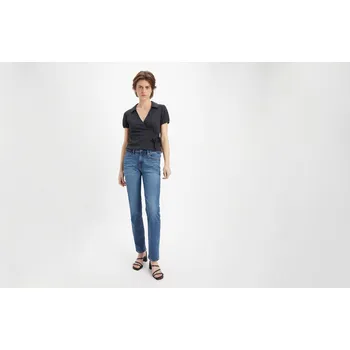 Dámské džíny Dámské jeans Levi's® 712 Blue Wave Mid A6199-0003 Velikost: W25 / L30