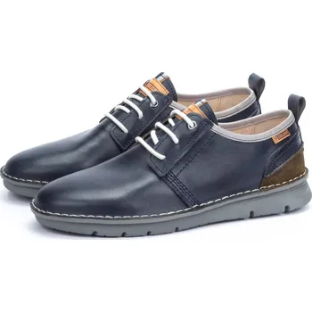 Pánské polobotky Pánské kožené polobotky M3T-4232C1 Pikolinos modrá Barva: Modrá, Velikost: 41