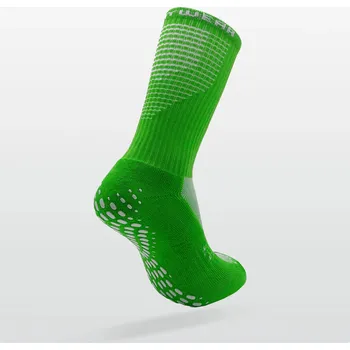 Pánská móda PLAYWEAR Protiskluzové fotbalové ponožky BÍLÁ|ZELENÁ