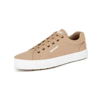 Dámské baleríny Plátěnky Sprandi MSK-230717 Béžová 41