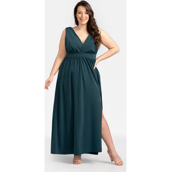 Dámské šaty Dámské šaty Karko Plus Size Karko modrá 2025281