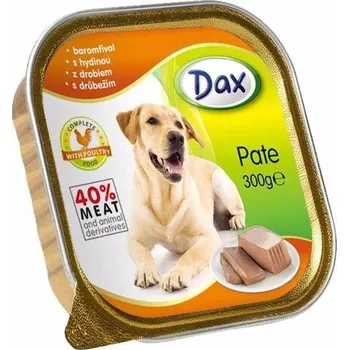 Krmivo pro psa Dax Dog drůbeží, vanička 300 g (bal. 9 ks)