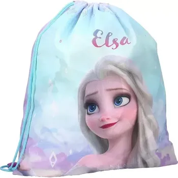 Školní sáček Školní vak na tělocvik Frozen II Elsa (Dětský školní pytel na tělocvik )