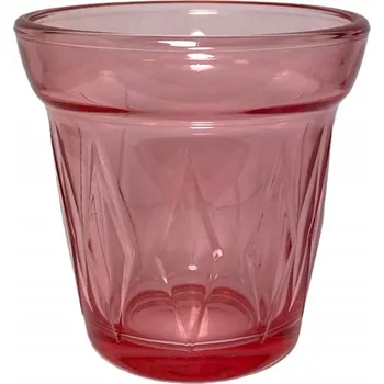 Svíčka Skleněná nádoba na lité svíčky 180 ml světle růžová 1 ks