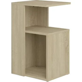 Konferenční stolek Odkládací stolek 802999 36 x 30 x 56 cm dřevotříska, dub sonoma