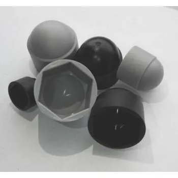 Šroub Krytka klobouková 6HR šroub M5/8, černá / balení 20 ks