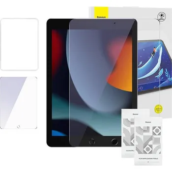Baseus Tvrzené sklo Crystal 0,3 mm pro iPad Pro/Air3 10,5[34] / iPad 7/8/9 10,2[34] (2 ks)
