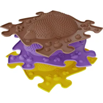 Masáž Muffik Ortopedická podlaha - Ježek tvrdý Barva: bílá