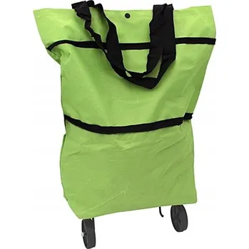 Nákupní taška Nákupní vozík XL zelený polyester