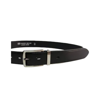 Módní doplněk Pánský společenský kožený opasek PENNY BELTS | černý | 60035-020-2-60 obvod -pasu: 95 cm