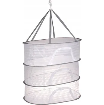 Síť na sušení Závěsný sušák síťový na sušení hub, bylinek, ryb, květin, 3 patra