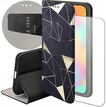 Pouzdro na mobilní telefon Pouzdro s klopou Hello Case pro Xiaomi Redmi Note 14 5G zlaté
