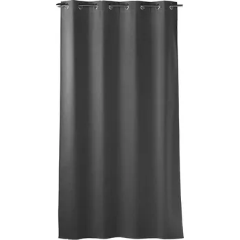 Závěs s oky Occultis, plně zatemňující, 260 × 135 cm, antracitový&nbsp;1611391