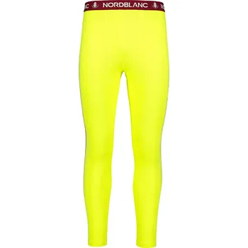 Pánské termo spodky Pánské termo kalhoty NORDBLANC TORRID NBBMM7084 BEZPEČNÁ ŽLUTÁ L