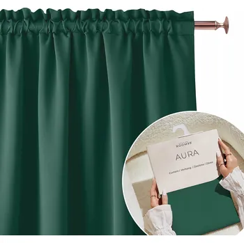 Obraz Hotový Závěs do obývacího pokoje 140x260 Na Pásce pásce Frogs Tunnel Room99 Aura Green