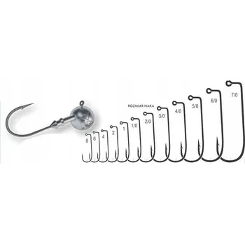 Rybářský háček Jigová hlavička Kamatsu Extra 2/0 2 g