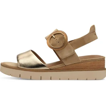 Dámské sandále Tamaris 1-28206-42-445 Dámské sandály na klínku hnědé 36