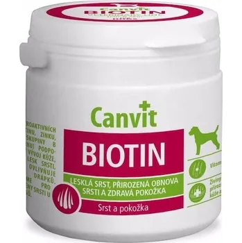 Canvit BIOTIN pes ochucený 100 g