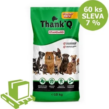 Krmivo pro psa Thank´Q Standard Dog Adult Hovězí 10 kg (paleta 60 ks) SLEVA 7 %