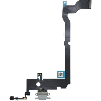 OEM Nabíjecí konektor | iPhone Xs Max Barva: Šedá (Silver)