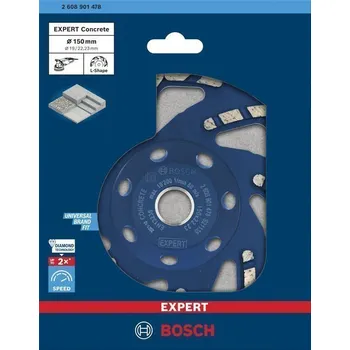 Příslušenství k brusce Diamantový hrncový kotouč EXPERT Concrete 150 × 22,23 × 4,5 mm [2608901478]