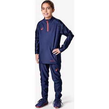 KIPSTA Dětské fotbalové tepláky Viralto 5-6 LET MODRÁ|ORANŽOVÁ|RŮŽOVÁ