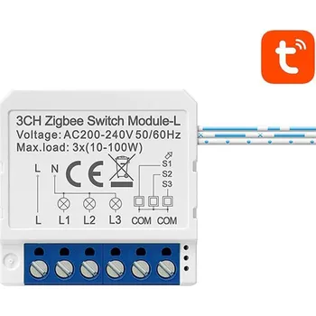 vypínač Avatto Modul chytrého spínače ZigBee LZWSM16-W3 Neutrální TUYA