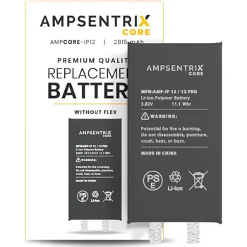 Baterie pro mobilní telefon Ampsentrix CORE baterie 2815 mAh | iPhone 12, 12 Pro