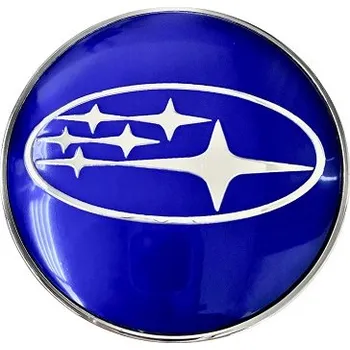Poklice na kolo Krytky kol, pokličky na kola SUBARU 60mm modrá