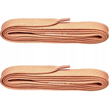 Tkaničky do bot BÉŽOVÉ Široké tkaničky do bot 7 mm, ploché sportovní tkaničky do tenisek, 100 cm