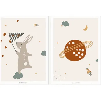 Dekorace do dětského pokoje Plakát UNIVERSE, 2 ks