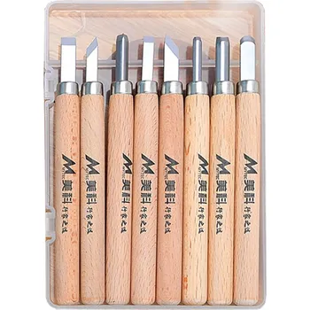 Dláto Sada 8ks řezbářských dlátek na dřevo / opravu zadních skel