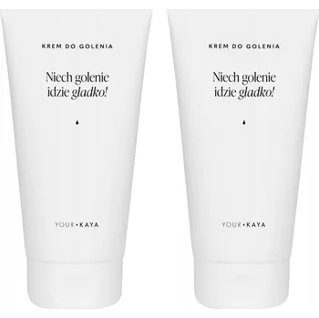 Jemný krém na holení proti podráždění, sada 2 x 150 ml Your KAYA