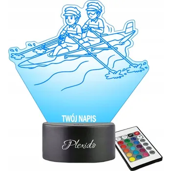 Lampička Plexido vícebarevná Noční lampa