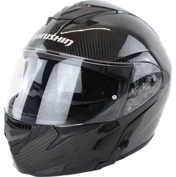 Helma na motorku Motocyklová výklopná přiba Marushin M410 CARBON Velikost: XS