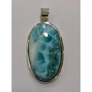 Šperk Stříbrný přívěsek s larimarem