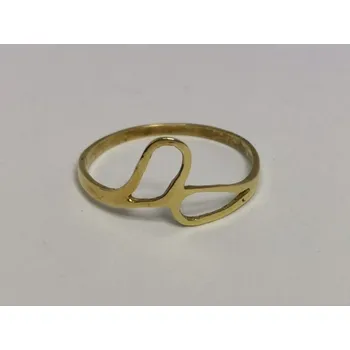 Prsten Zlatý dámský prsten celozlatý