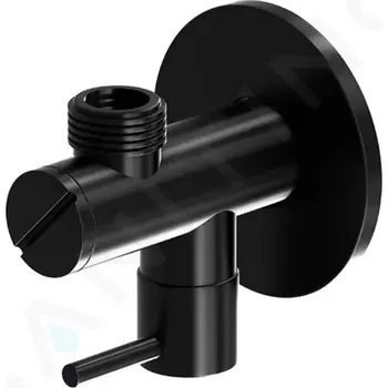 Steinberg 100 Rohový ventil, 1/2"x3/8", matná černá, 100 1640 S