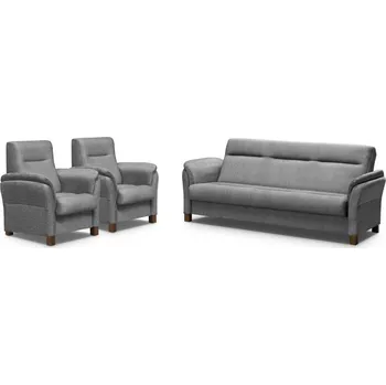 Sedací souprava ALABAMA sedací souprava 3R+1+1, šedá