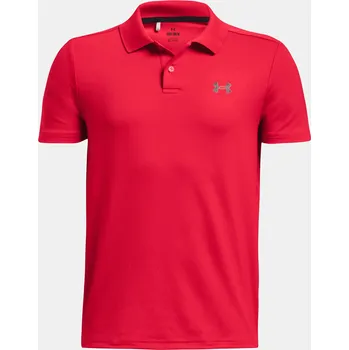 Chlapecké tričko Chlapecké tričko Under Armour UA Performance Polo 1377346-600 Červená YLG