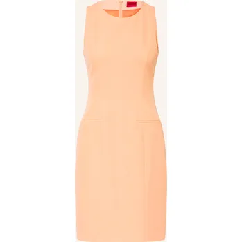 Dámské šaty Hugo Dámské Pouzdrové Šaty Kambali, tmavě oranžová, 42