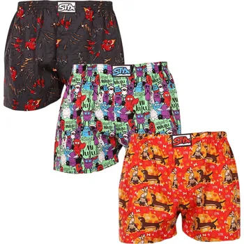 Trenýrky 3PACK pánské trenky Styx art klasická guma vícebarevné (3A15245) S Možnost vrácení zboží ZDARMA do 120 dnů!