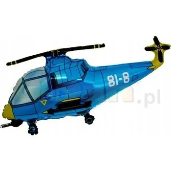 Balónek Fóliový balónek HELIKOPTÉRA Vrtulník Narozeniny 35 cm