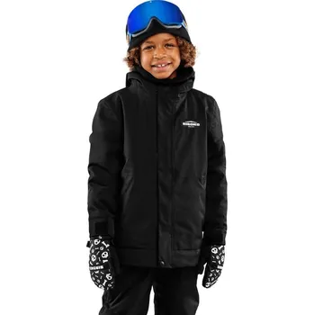 SIROKO Chlapecká snowboardová bunda KW1 Rebel Černá 5 LET ČERNÁ