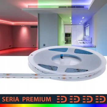 LED osvětlení LED pásek Premium 24V COB 840 LED/m 14,5W/m RGB