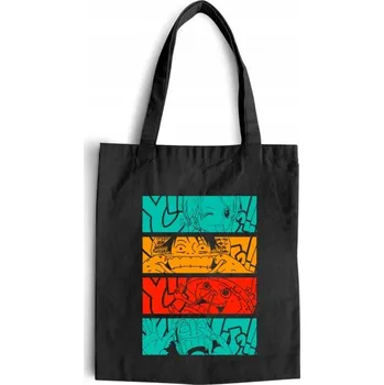 Taška s motivem filmů, her, knih, komiksů, hudby, mangy a anime