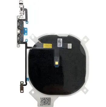 NFC cívka bezdrátového nabíjení a flex kabel s tlačítky hlasitosti | iPhone Xs