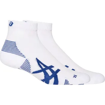 Asics 2PPK Cushion Run Quarter Sock 3013A800100 - brilliant white/asics blue 43/46