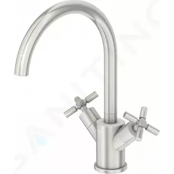 Vodovodní baterie Steinberg 250 Umyvadlová baterie s výpustí, kartáčovaný nikl, 250 1500 BN